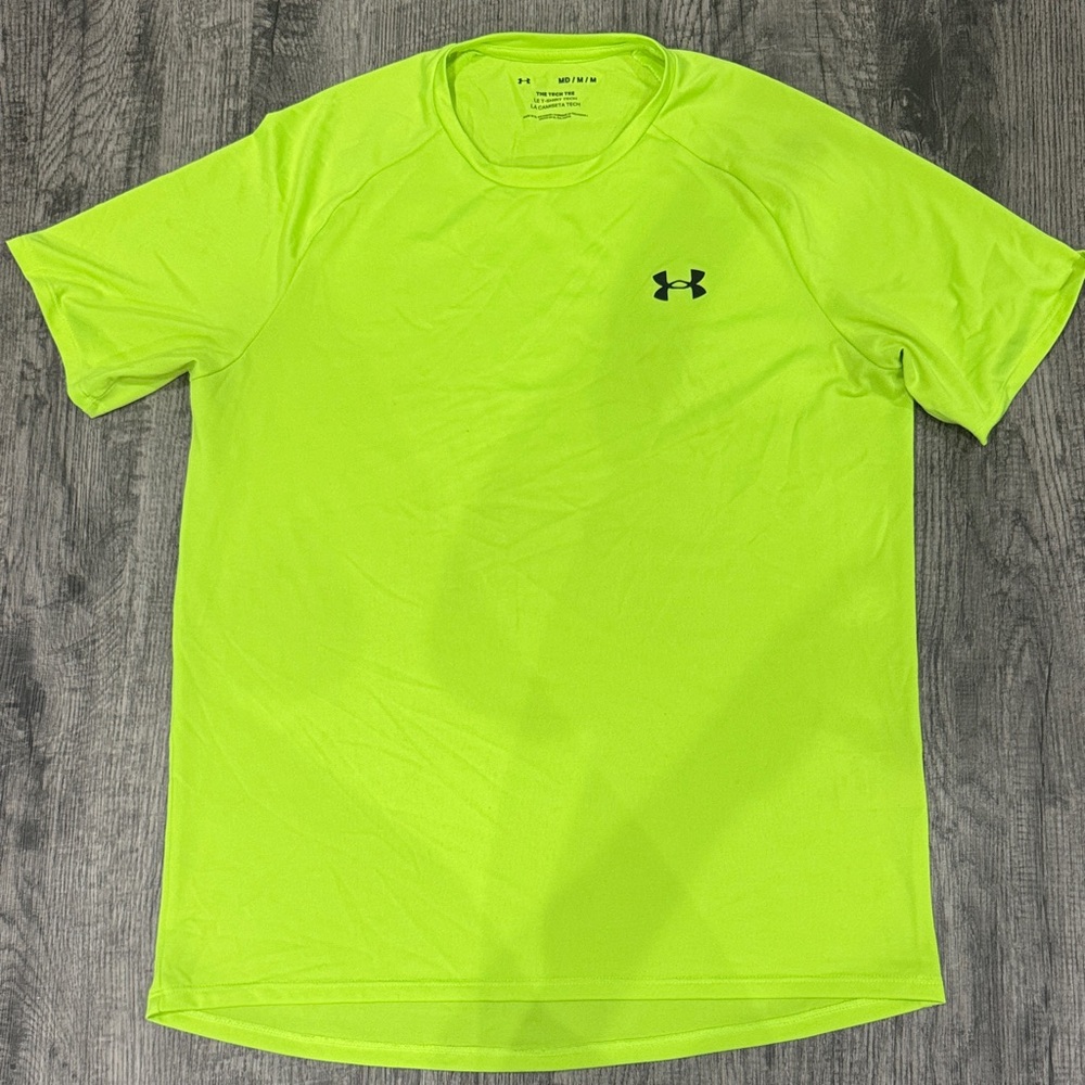 Under Armour Men's Bright Lime Short Sleeve Tee